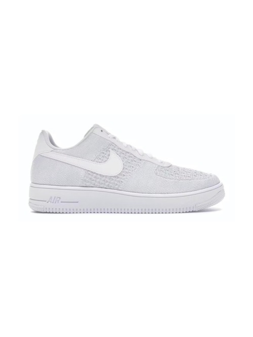 Size 10.5 Nike Air Force 1 Flyknit 2 White Pure Platinum